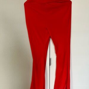 Vibrant Red Pants